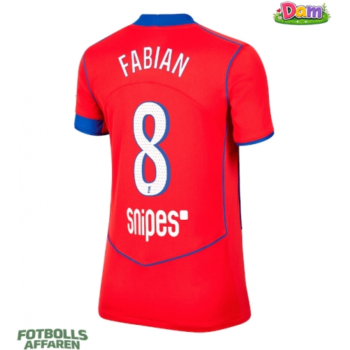 Paris Saint-Germain Fabian Ruiz #8 Tredje Tröja Kvinnor 2025-26 Kortärmad